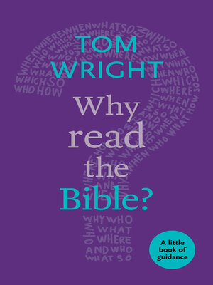 cover image of Why Read the Bible?